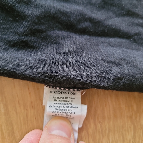 Icebreaker Merino 150 Siren Bra Cami – Built-In Bra – Black – Size S - Picture 5 of 5